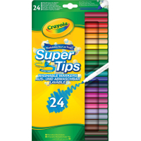 Фломастери Crayola washable, 24 шт (256337.024) Diawest