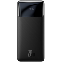 Батарея універсальна Baseus Bipow 10000mAh, PD/20W, QC/3.0, USB-C, 2*USB-A, black (PPDML-L01) Diawest
