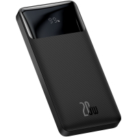 Батарея універсальна Baseus Bipow 10000mAh, PD/20W, QC/3.0, USB-C, 2*USB-A, black (PPDML-L01) Diawest