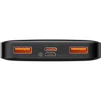 Батарея універсальна Baseus Bipow 10000mAh, PD/20W, QC/3.0, USB-C, 2*USB-A, black (PPDML-L01) Diawest