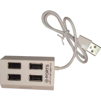 Концентратор Atcom USB TD4004 4port white (10724) Diawest