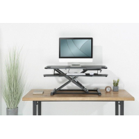 Столик для ноутбука Digitus Ergonomic Workspace Riser, 11-46cm, black (DA-90380-1) Diawest