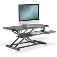 Столик для ноутбука Digitus Ergonomic Workspace Riser, 11-46cm, black (DA-90380-1) Diawest