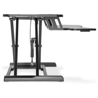 Столик для ноутбука Digitus Ergonomic Workspace Riser, 11-46cm, black (DA-90380-1) Diawest