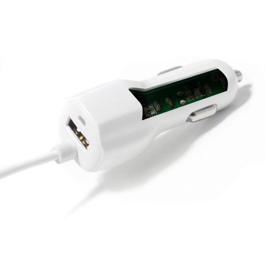 Зарядное устройство 3in1 (MicroUSB+Type-C+Lightning) 1USB 3.1A white ColorWay (CW-CHA006-WT) Diawest