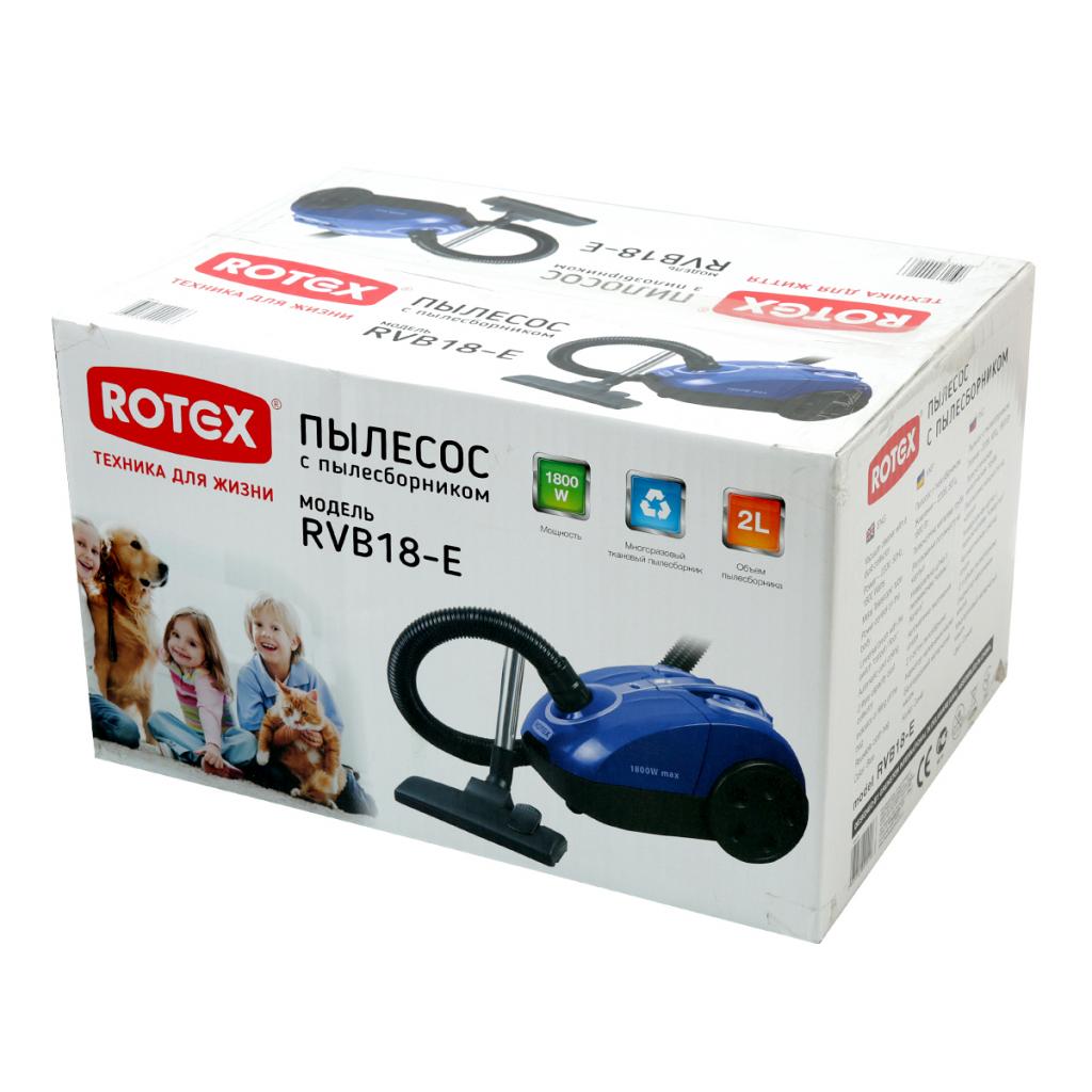 Пылесос Rotex RVB18-E Blue Diawest