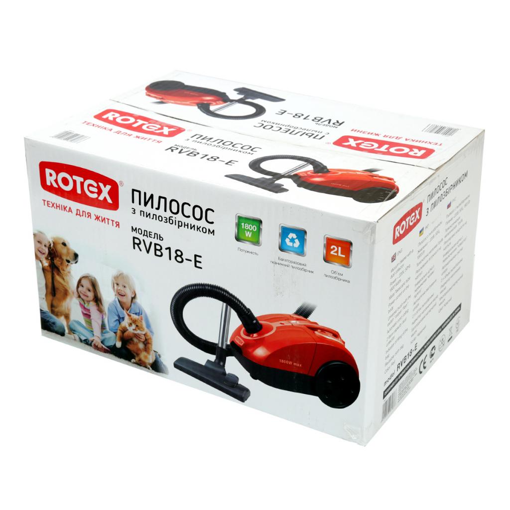 Пилосос Rotex RVB18-E Red Diawest