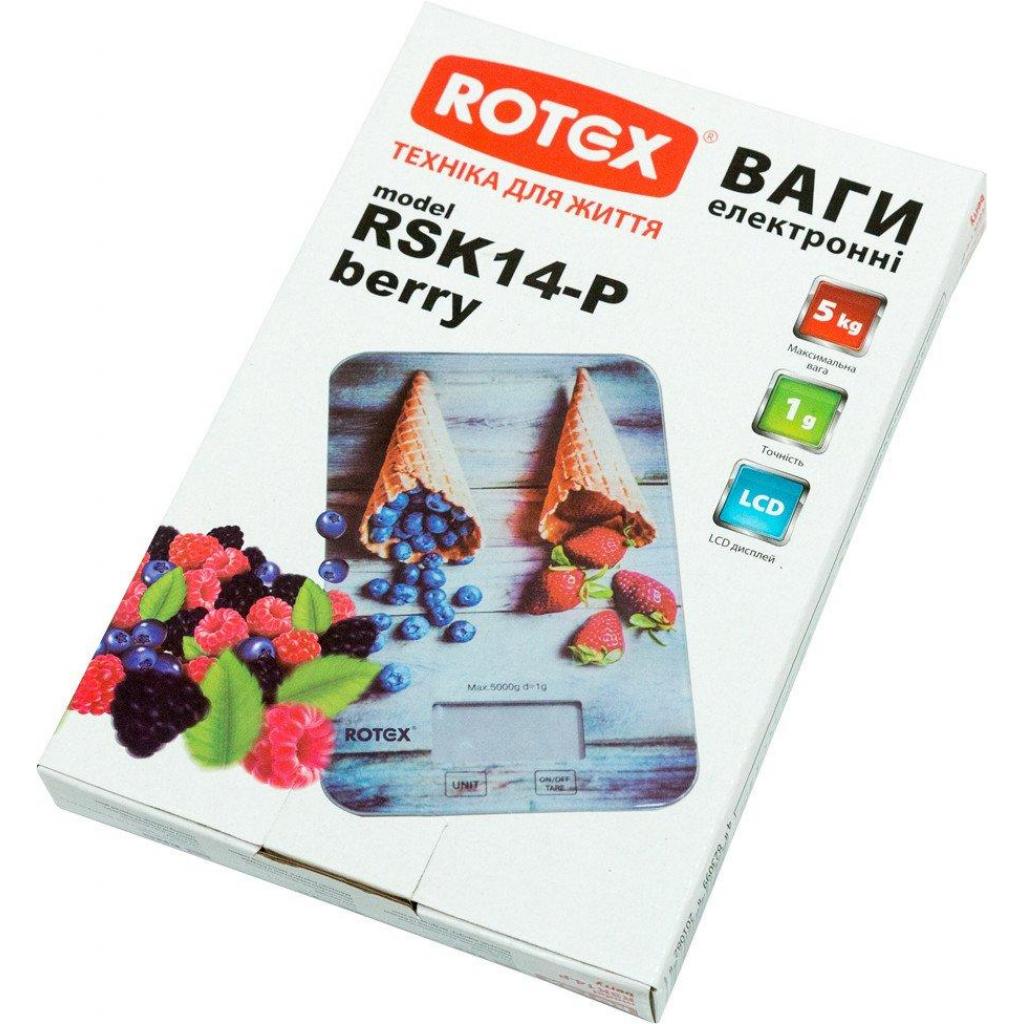 Весы кухонные Rotex RSK14-P Berry Diawest