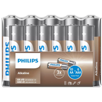 Батарейка Philips AA+AAA Entry Alkaline 1.5V 10*LR6+6*LR03 pcs in shrink (LR036A16F/10) Diawest