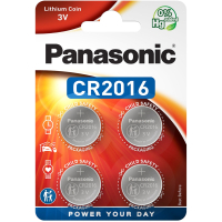 Батарейка Panasonic CR 2016 Lithium * 4 (CR-2016EL/4B) Diawest