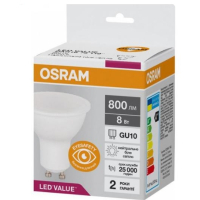 Лампочка Osram LED GU10 8W 800Lm 4000K 230V PAR16 (4058075689930) Diawest