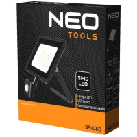 Прожектор Neo Tools алюминий, 220 В, 50Вт, 4000 люмен, SMD LED, кабель 0.15м без (99-050) Diawest