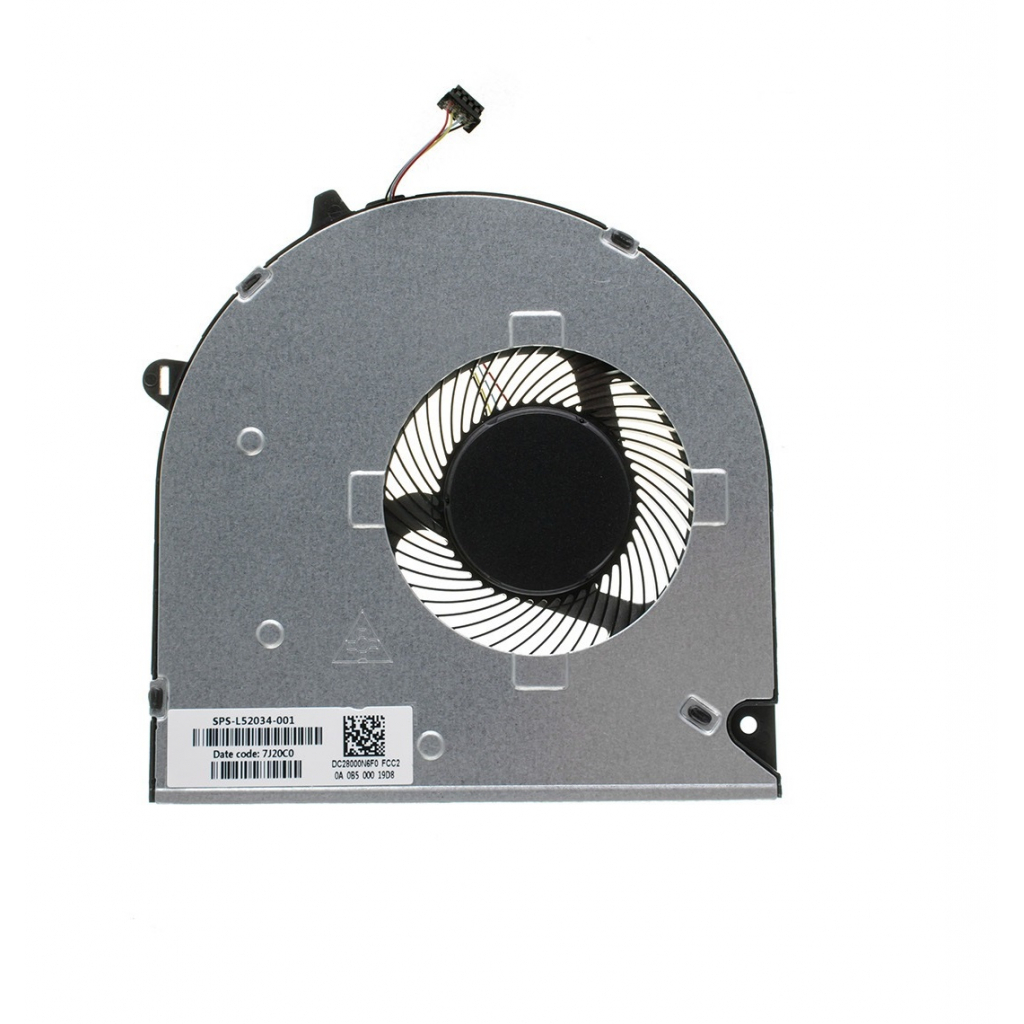 Вентилятор ноутбука HP Pavilion 15-dw/15-du/15s-du/250 G8 (L52034-001) 5V,0.5A,4pin (A48809) Diawest