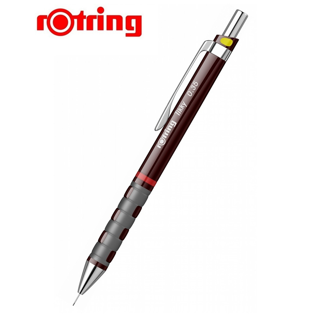 Олівець механічний Rotring Drawing TIKKY Burgundy (ISO) PCL 0,35 (R1904510) Diawest
