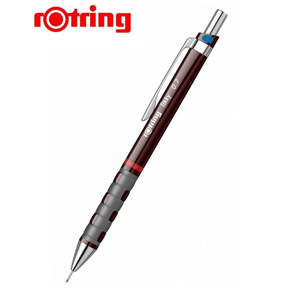 Олівець механічний Rotring Drawing TIKKY Burgundy (ISO) PCL 0,7 (R1904692) Diawest