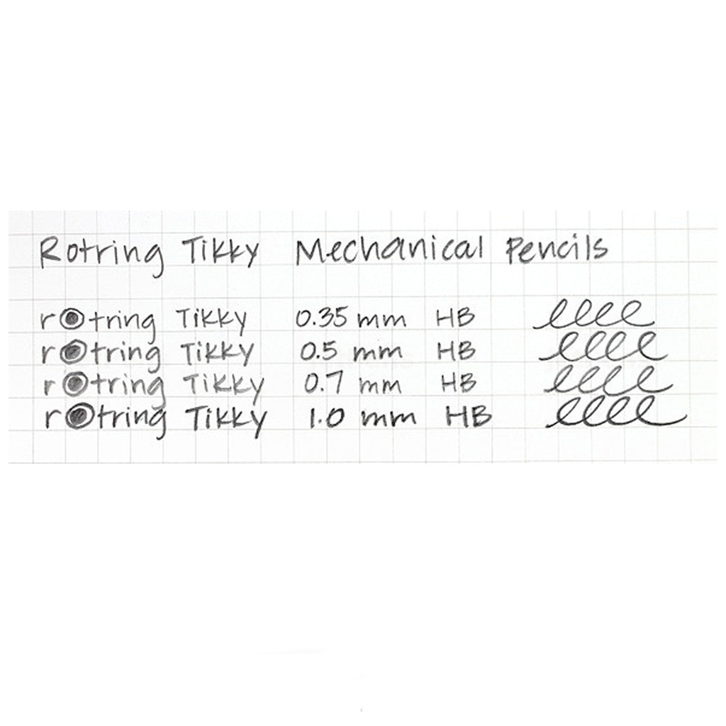 Олівець механічний Rotring Drawing TIKKY Burgundy (ISO) PCL 0,7 (R1904692) Diawest