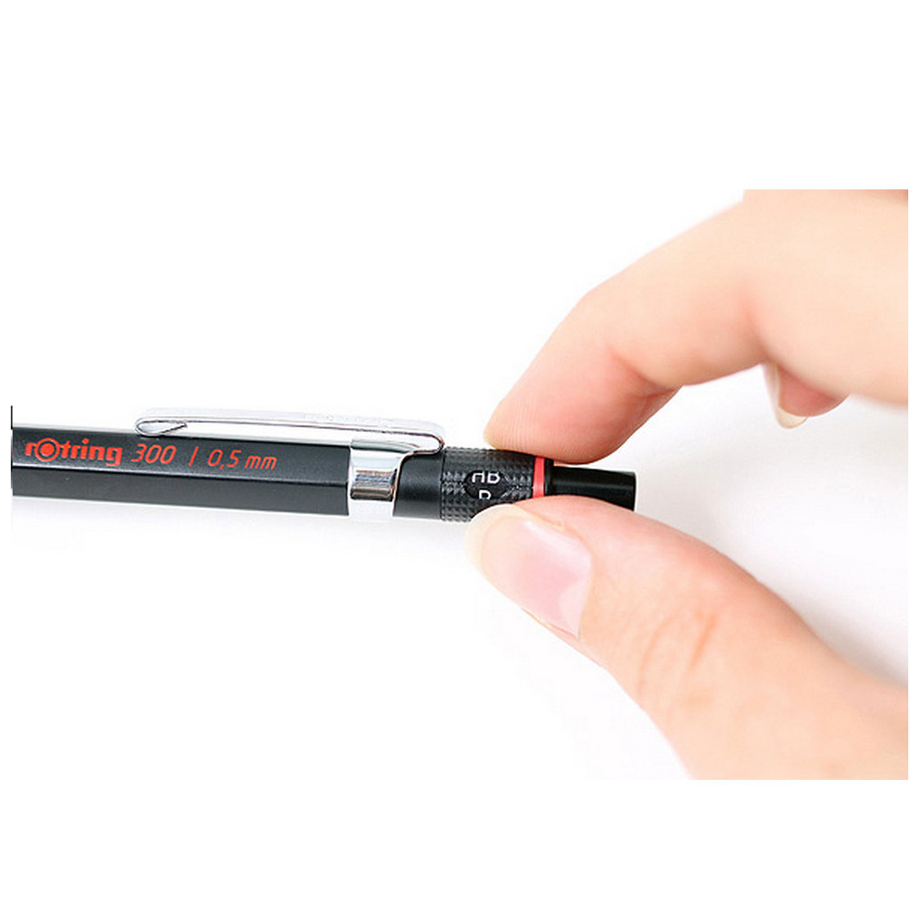 Олівець механічний Rotring Drawing ROTRING 300 Black PCL 0,5 (R1904726) Diawest