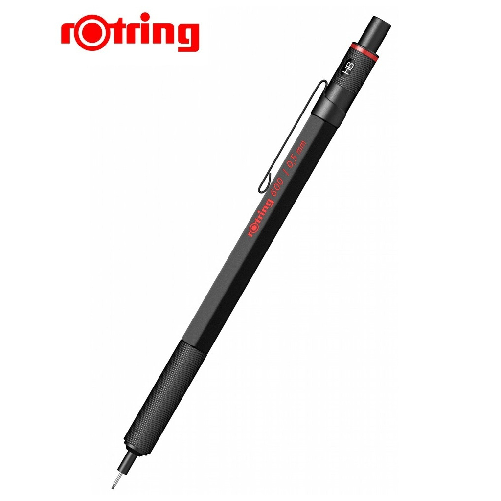 Олівець механічний Rotring Drawing ROTRING 600 Black PCL 0,5 (R1904443) Diawest