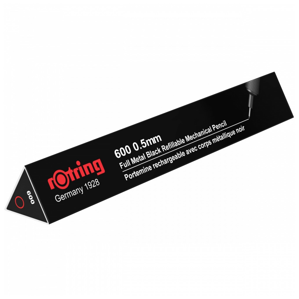 Олівець механічний Rotring Drawing ROTRING 600 Black PCL 0,5 (R1904443) Diawest
