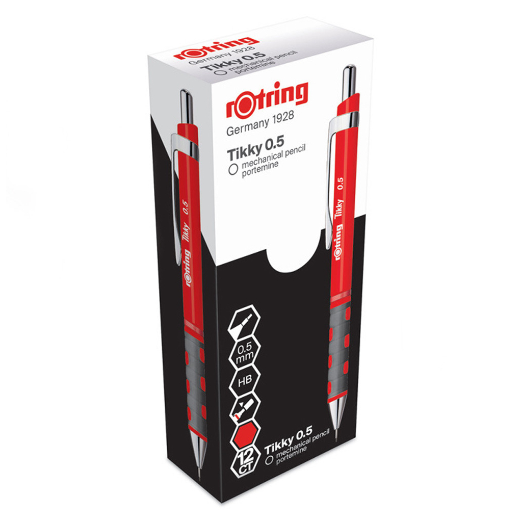 Олівець механічний Rotring Drawing TIKKY Red PCL 0,5 (R1904699) Diawest