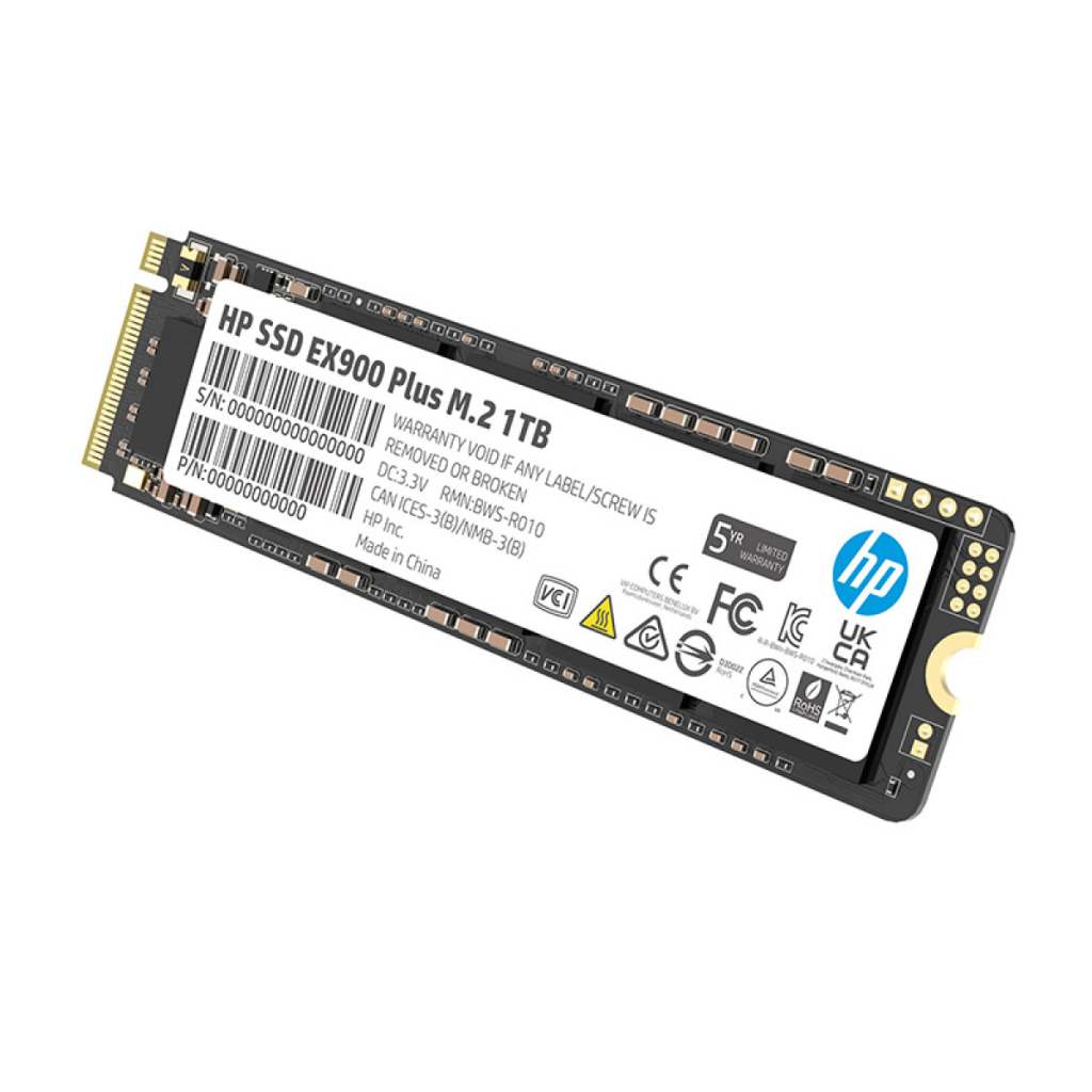 Накопичувач SSD M.2 2280 1TB EX900 Plus HP (35M34AA#ABB) Diawest