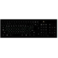 Наклейка на клавіатуру XoKo 109 keys UA/rus green, Latin white (XK-KB-STCK-BG) Diawest