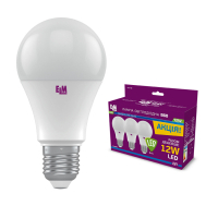 Лампочка ELM B60 12W PA10 E27 4000K 3шт. (18-0152) Diawest