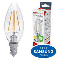 Лампочка Electrum С37 4W GL LC- 33/4F Е14 3000K Rf Elegant (A-LC-1942) Diawest