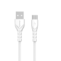 Дата кабель USB 2.0 AM to Type-C 3A white Proda (PD-B47a-WHT) Diawest
