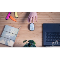 Мишка Trust YVI Wireless Blue Brush (24442) Diawest