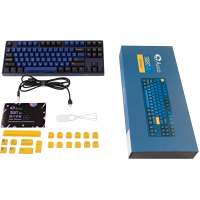 Клавіатура Akko 3087 Horizon Cherry MX Brown RU Blue/Black (A3087_H_CBR) Diawest
