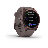 Смарт-часы Garmin fenix 7S Sapphire Sol, Dark Bronze Ti w/Shale Gray Band, GPS (010-02539-29) Diawest