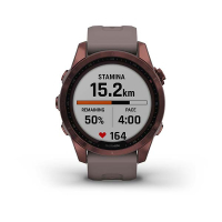 Смарт-часы Garmin fenix 7S Sapphire Sol, Dark Bronze Ti w/Shale Gray Band, GPS (010-02539-29) Diawest