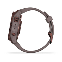 Смарт-часы Garmin fenix 7S Sapphire Sol, Dark Bronze Ti w/Shale Gray Band, GPS (010-02539-29) Diawest