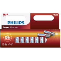 Батарейка Philips AA Power Alkaline 1.5V LR6 * 12 (LR6P12W/10) Diawest