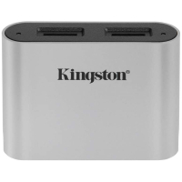Зчитувач флеш-карт Kingston Workflow Dual-Slot microSDHC/XC UHS-II (WFS-SDC) Diawest