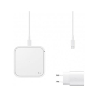 Зарядний пристрій Samsung 15W Wireless Charger Pad (with TA) White (EP-P2400TWRGRU) Diawest
