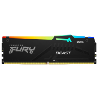 Модуль пам'яті для комп'ютера DDR5 16GB 5600 MHz FURY Beast RGB Kingston Fury (ex.HyperX) (KF556C40BBA-16) Diawest
