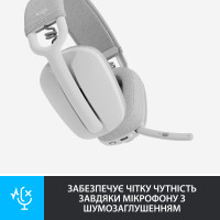 Навушники Logitech Zone Vibe 100 Wireless Off-White (981-001219) Diawest