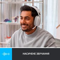 Навушники Logitech Zone Vibe 100 Wireless Off-White (981-001219) Diawest