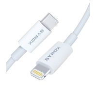 Дата кабель USB-С to Lightning 18В 3.0A Syrox (С96) Diawest