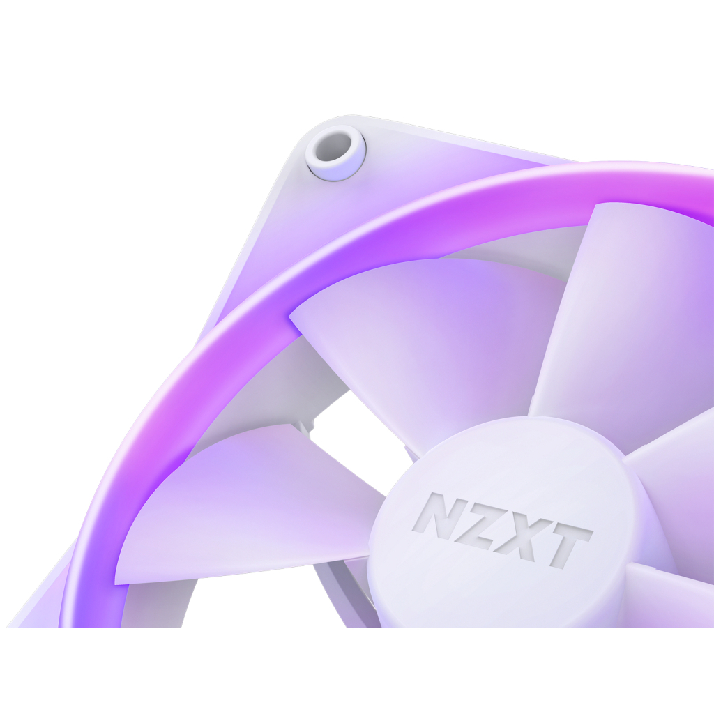 Кулер до корпусу NZXT F140RGB Twin (White) (RF-R14DF-W1) Diawest