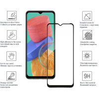 Скло захисне Drobak Samsung Galaxy M33 5G Black Frame A+ (444491) Diawest