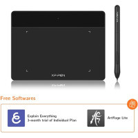 Графический планшет XP-Pen Deco Fun Black (Deco Fun XS_BK) Diawest