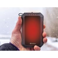 Батарея універсальна Sandberg 10000mAh, Hand Warmer, flashlight 1W, USB-C/USB-A 2A/5V (420-65) Diawest