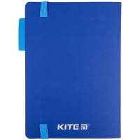 Блокнот Kite тверда обкладинка 120х169 мм 96 аркушів, синій (K22-467-2) Diawest