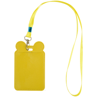 Бейдж Kite вертикальний, на шнурку, жовтий (K22-296-08) Diawest
