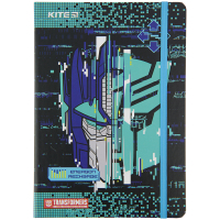 Блокнот Kite Transformers A5 80 аркушів, клітинка (TF22-466) Diawest