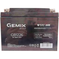 Акумуляторна батарея GEMIX GB 12В 26 Аг ( GB1226) Security Diawest