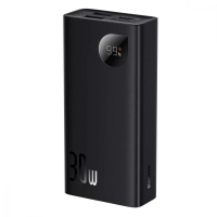 Батарея універсальна Baseus Adaman2 10000mAh 30W, PD, QC, SCP, Black (PPAD040001) Diawest